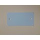 PVC-labels 54x108mm pastel blauw 2 gaten 1000st Td35987122